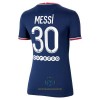 Maglia ufficiale Paris Saint Germain Lionel Messi 30 Casa 2021-22 per Donna